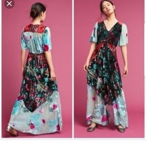 NWT Hale Bob Evensong Maxi Dress